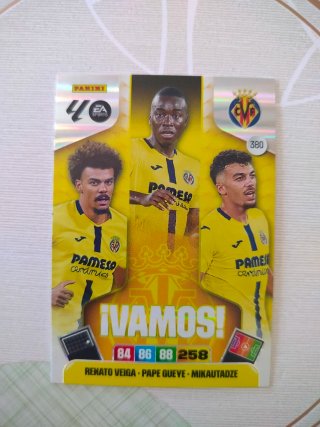 Cromo Vamos! Villarreal n° 380 2025/26