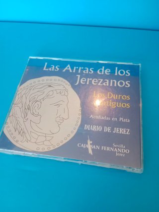 Colección de monedas arras de plata
