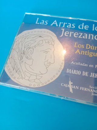 Colección de monedas arras de plata