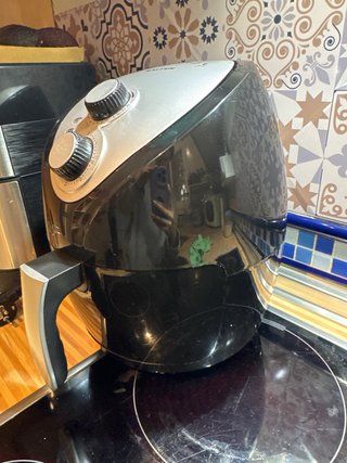 Freidora de aire Salter negra Capacidad 3,5 ltos