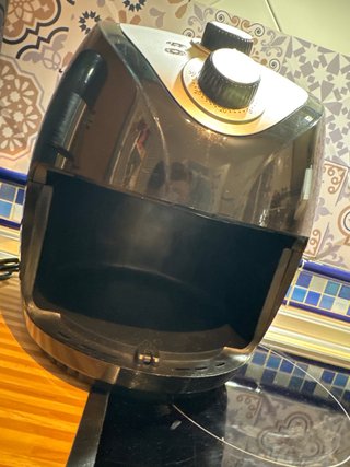 Freidora de aire Salter negra Capacidad 3,5 ltos