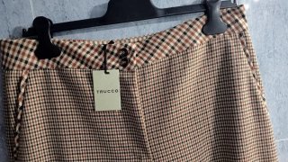 Pantalón Trucco Cuadros Talla 44