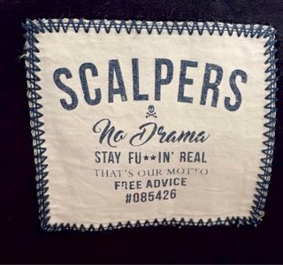 Americana Scalpers Azul Marino Talla XL