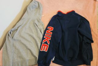 2 Casacos Nike (Azul e Cinza)