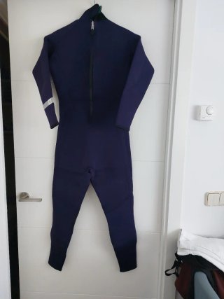 Neopreno azul con logo