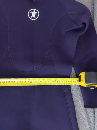 Neopreno azul con logo