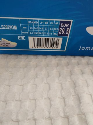 Zapatillas Joma Padel Mujer T.39.5 Nuevas