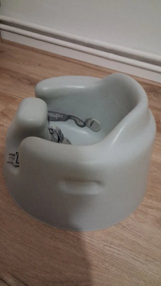 Bumbo Asiento Suelo Bebé Gris
