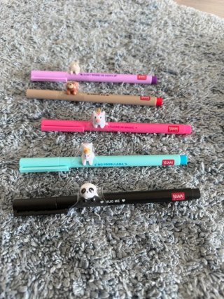 Set 5 Penne Legami con Animali