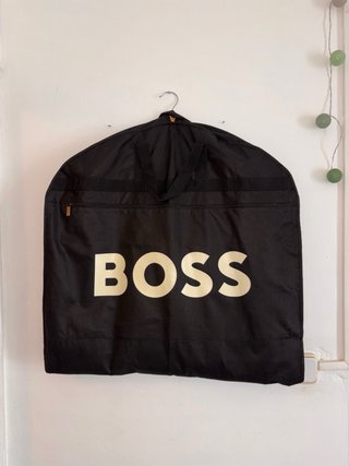 Traje BOSS Hombre Regular Fit Negro