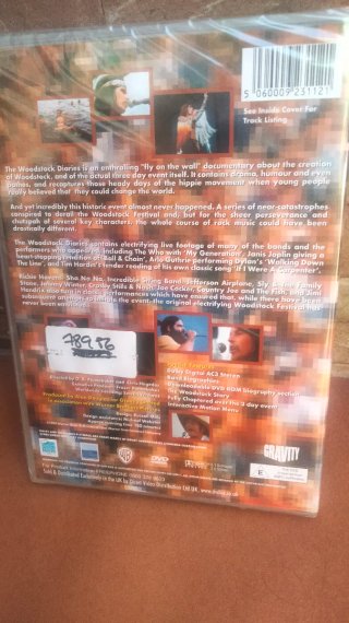 DVD Woodstock Diaries Dolby Digital