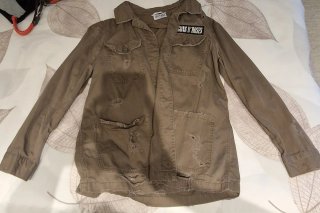 Chaqueta Militar Guns N' Roses Verde