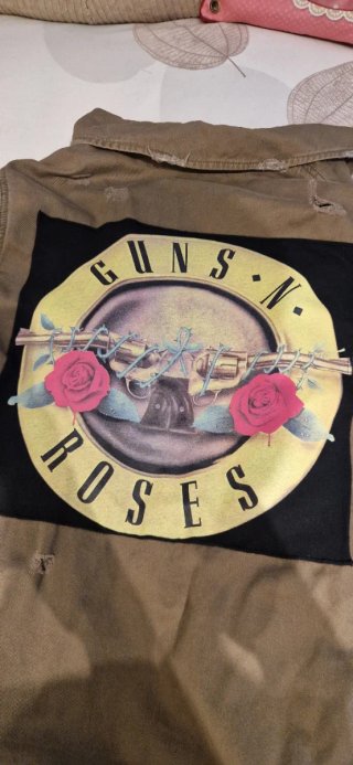 Chaqueta Militar Guns N' Roses Verde