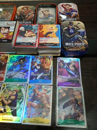 Lote Cartas One Piece TCG