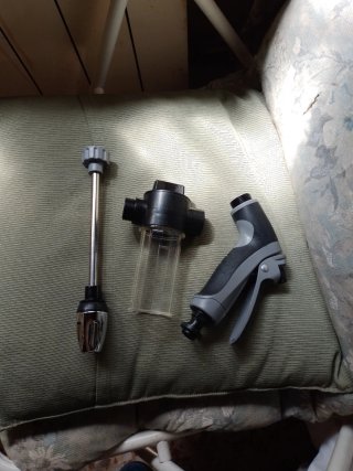 Pistola para lavado dé coches dé alta presión