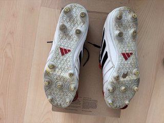 Botas Adidas Copa Gloro Blancas y Rojas