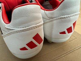 Botas Adidas Copa Gloro Blancas y Rojas