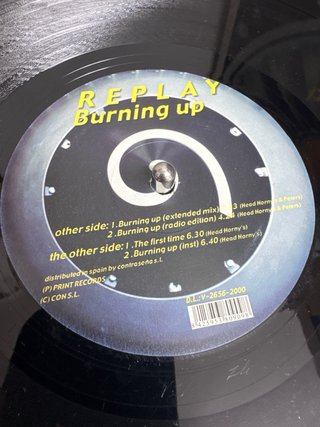 Replay - Burning Up