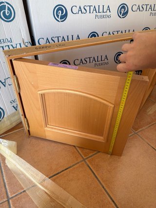 Armario empotrado madera nuevo