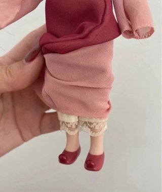 Boneca Mulan Porcelana