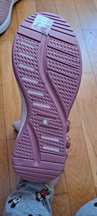 Zapatillas "sock sneakers" mujer rosa
