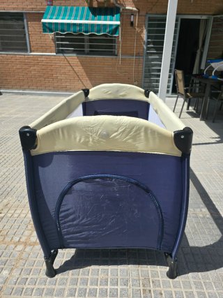 Cuna de viaje Tectake