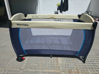 Cuna de viaje Tectake