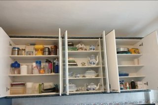 Muebles de cocina blancos