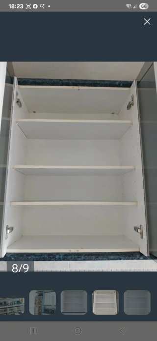 Muebles de cocina blancos