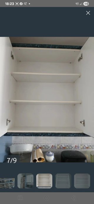 Muebles de cocina blancos