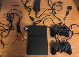 Consola PlayStation 2 Negra + Accesorios