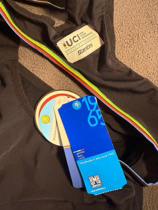 Culote Santini x UCI World Champion Talla L