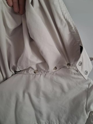 Gabardina Stradivarius Beige Talla L