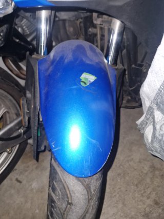 Guardabarros Kymco Agility City Azul