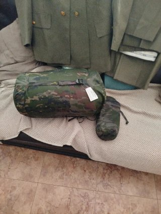 Saco de dormir camuflaje vivac manta
