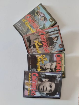 4 Películas DVD Cantinflas (Español)
