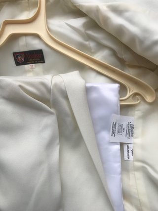 Traje Comunión Blanco Dorado Talla 11