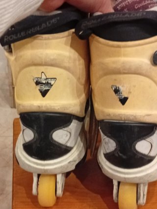 Patines Rollerblade TRS blanco y negro