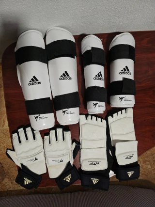 Protecciones Taekwondo Adidas Talla 3