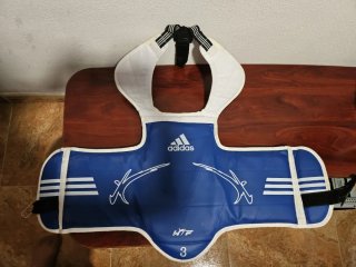 Protecciones Taekwondo Adidas Talla 3