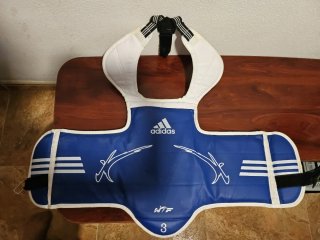 Protecciones Taekwondo Adidas Talla 3