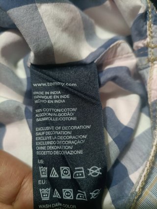 Camisa Tommy Hilfiger Hombre Talla L