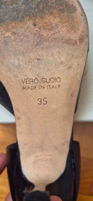 Décolleté nere Emanuela Passeri tg. 36 - Vintage