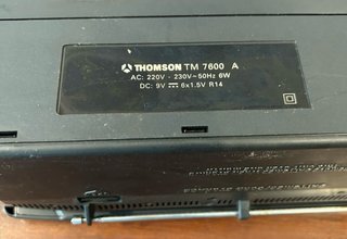 Radio Cassette Thomson TM 7600 Bass Boost