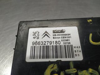CENTRALITA ASIENTOS CITROEN C6 9663279180