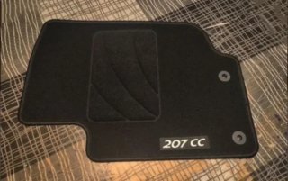 + Peugeot 207CC 207 CC Alfombrillas a medida