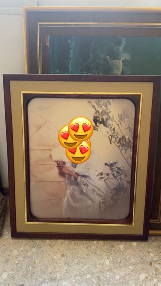 Marco antiguo madera y dorado
