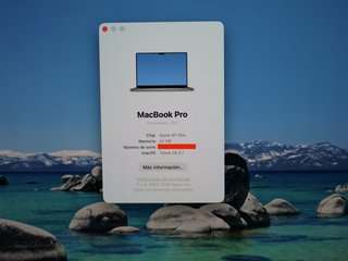 Macbook Pro 16" M1 Max 2021