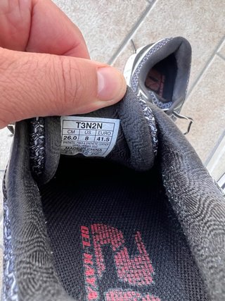 Scarpe Asics Uomo Nero Oro