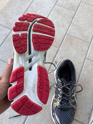 Scarpe Asics Uomo Nero Oro